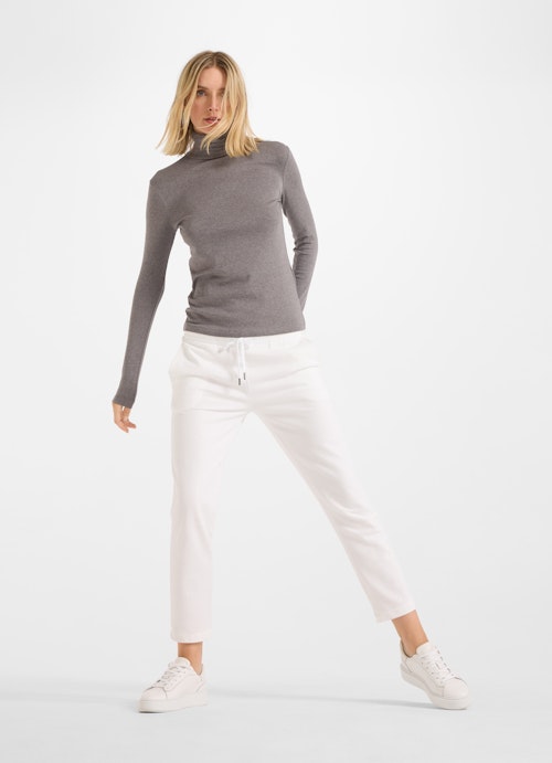 Slim Fit Long sleeve tops Modal Longsleeve plum kitten mel.