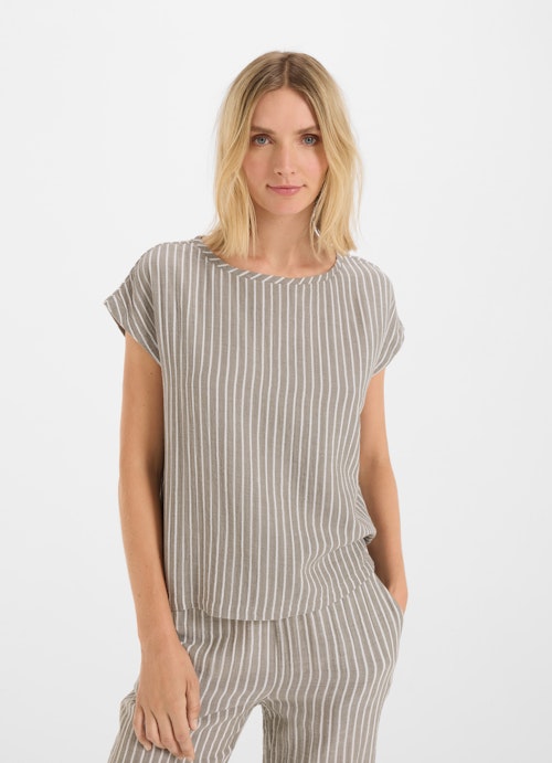 Boxy Fit T-shirts Muslin blouse dusty olive