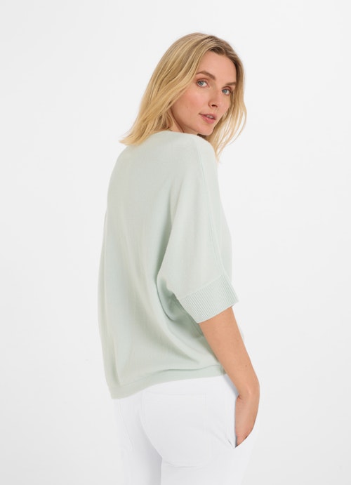 Casual Fit Knitwear Cashmere Blend - Sweater pastel green