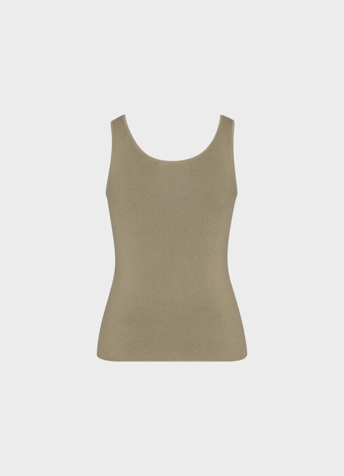 Slim Fit Tops Top dusty olive
