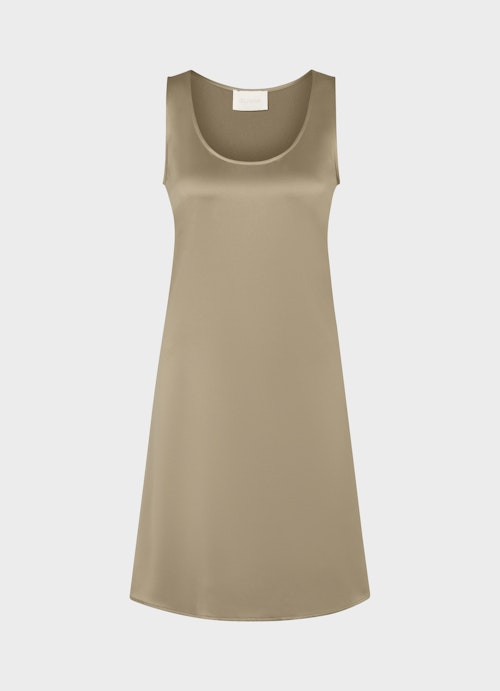 Casual Fit Dresses Satin dress dusty olive