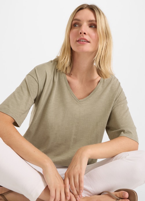 Loose Fit T-shirts T-shirt dusty olive