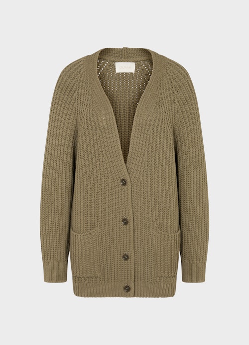 Casual Fit Jackets Cardigan dusty olive