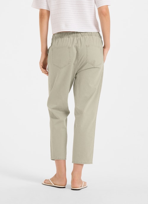 Casual Fit Pants Denim trousers silver sage