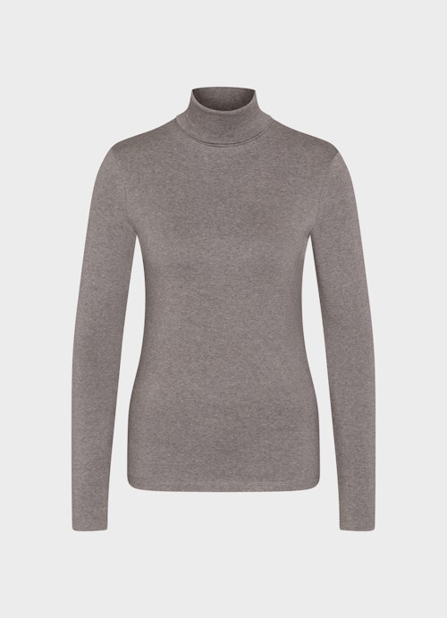 Slim Fit Long sleeve tops Modal Longsleeve plum kitten mel.