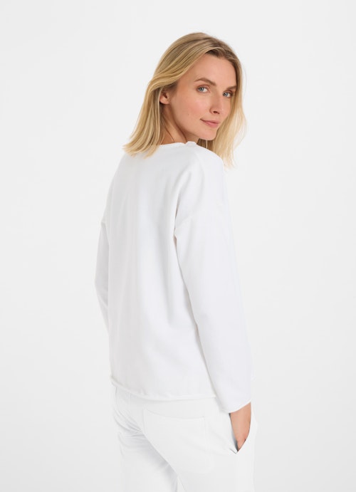 Loose Fit Sweaters Sweater white
