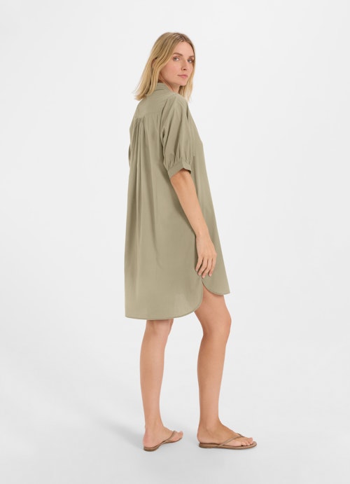 Medium Length Dresses Lyocell dress dusty olive