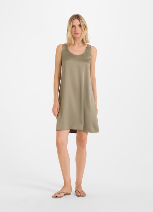 Casual Fit Dresses Satin dress dusty olive