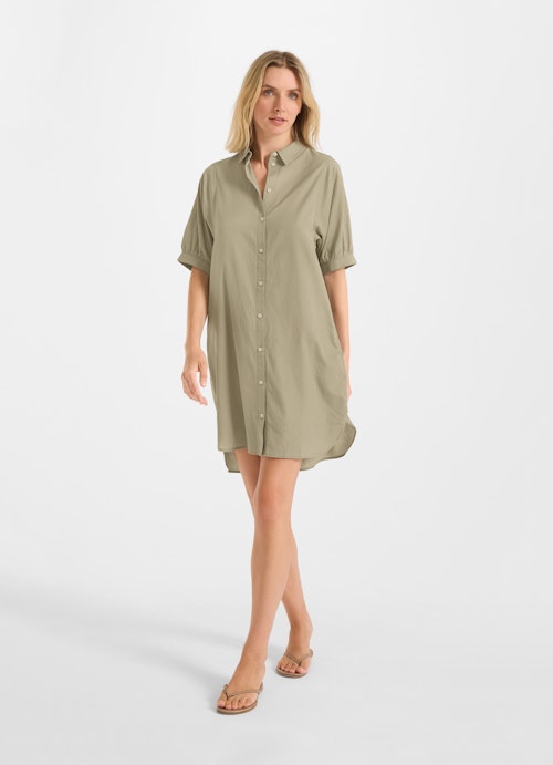 Medium Length Dresses Lyocell dress dusty olive