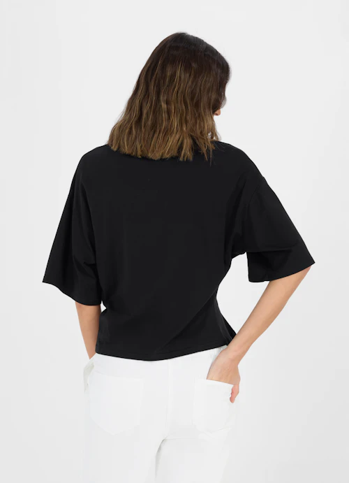 Boxy Fit T-Shirts T-Shirt black