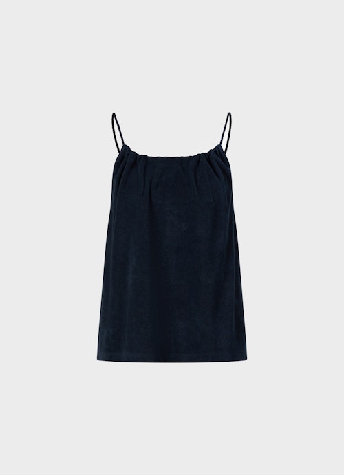 Casual Fit Tops Terry cloth - Top navy
