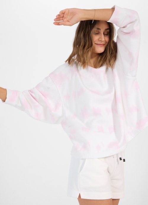 Oversized Fit Sweater Tie Dye - Sweater tea rose