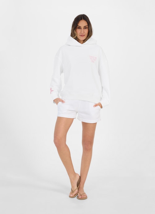 Coupe oversize Sweats à capuche Sweatshirt à capuche white