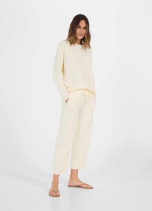 Coupe Wide Leg Pantalon de jogging Culottes - Pantalons de survêtement vanilla