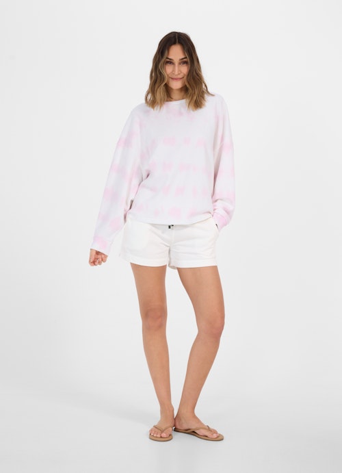 Oversized Fit Sweater Tie Dye - Sweater tea rose