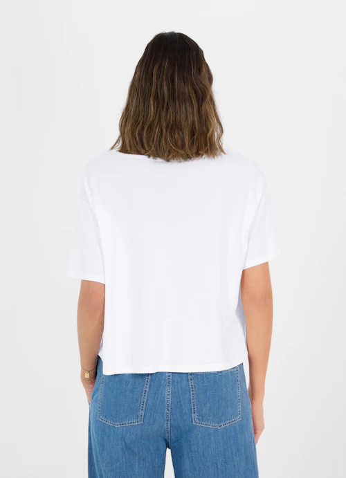Short Length T-Shirts T-Shirt white