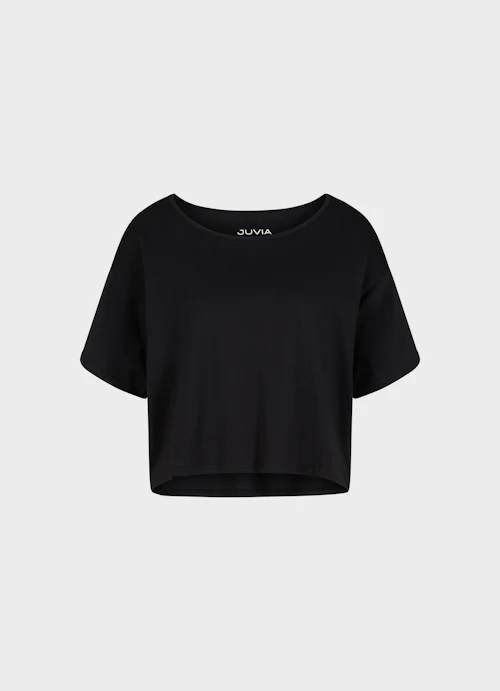 Short Length T-Shirts T-Shirt black
