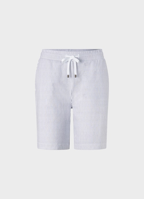Long Length Bermudas Bermuda white-navy
