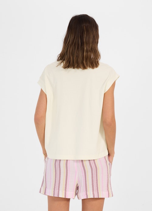 Boxy Fit T-Shirts Boxy - T-Shirt vanilla