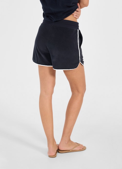 Short Length Shorts Frottee - Shorts navy