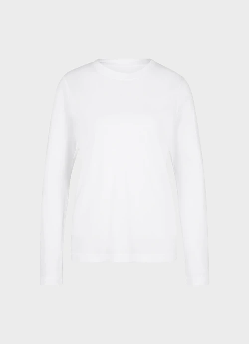 Casual Fit Longsleeves Longsleeve white