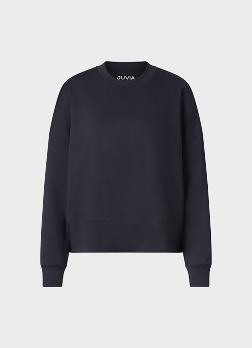 Loose Fit Sweater Sweatshirt navy
