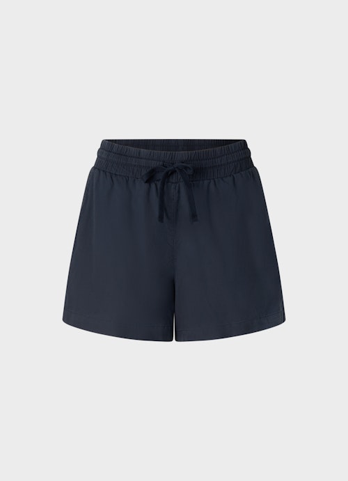Regular Fit Shorts Lyocell - Shorts navy