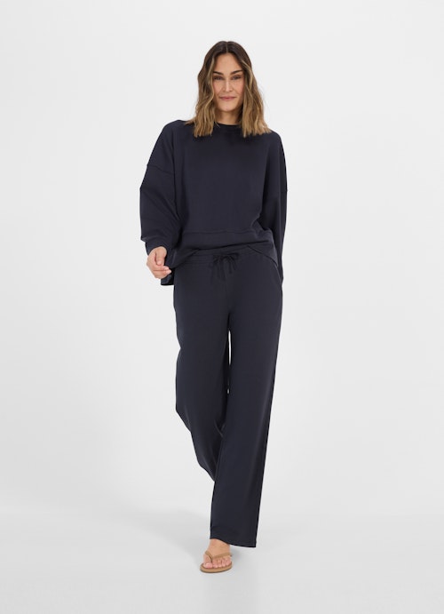 Coupe bootcut Pantalon de jogging Pantalon de survêtement coupe large navy