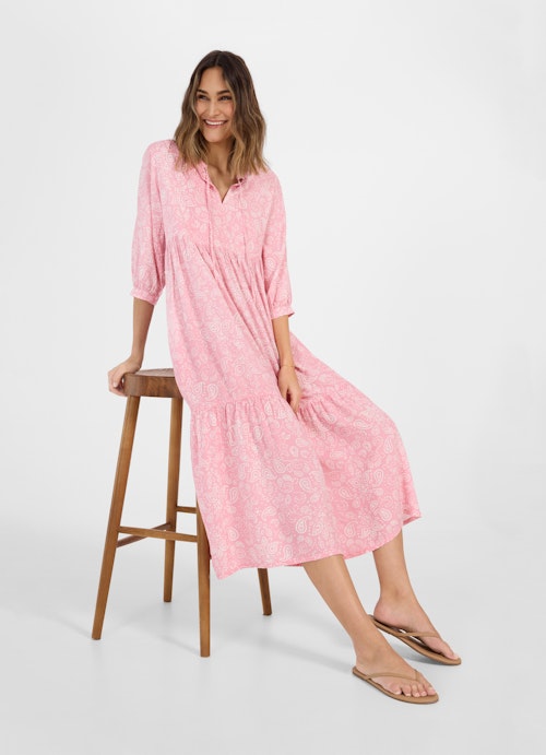 Medium Length Kleider Kleid tea rose
