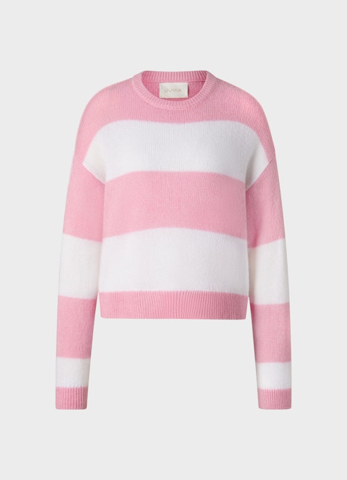 Coupe oversize Maille pull en maille tea rose