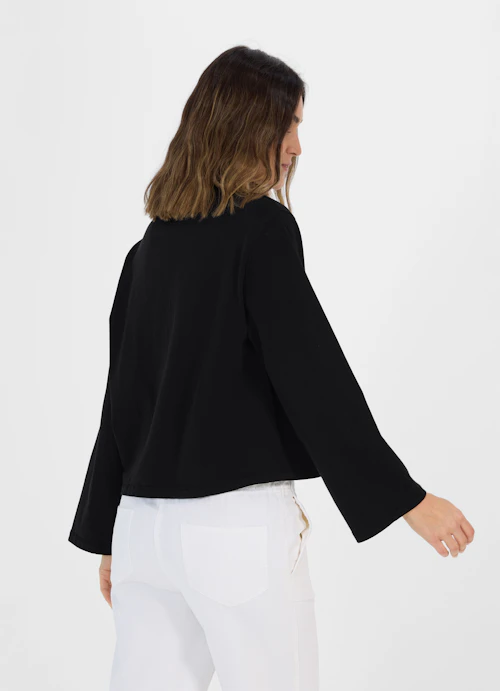 Boxy Fit Longsleeves Longlseeve black