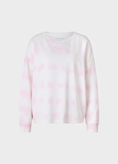 Oversized Fit Sweater Tie Dye - Sweater tea rose