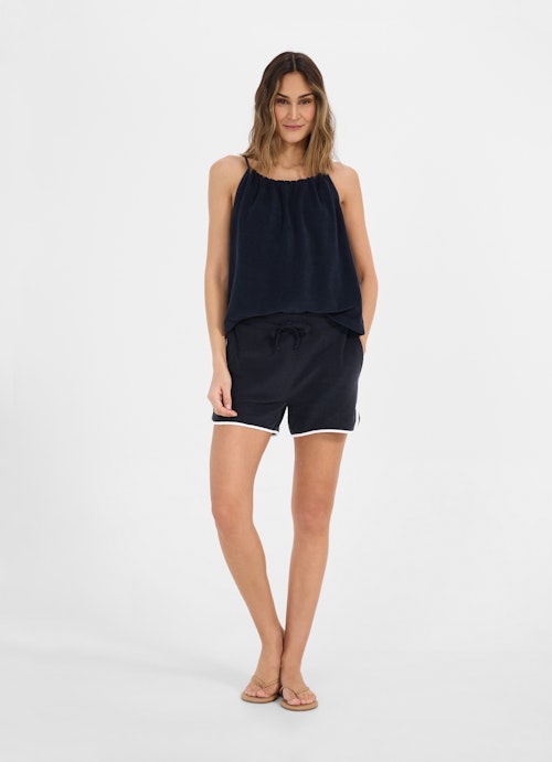 Short Length Shorts Frottee - Shorts navy