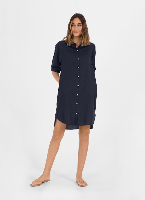 Longueur moyenne Robes robe en lyocell navy