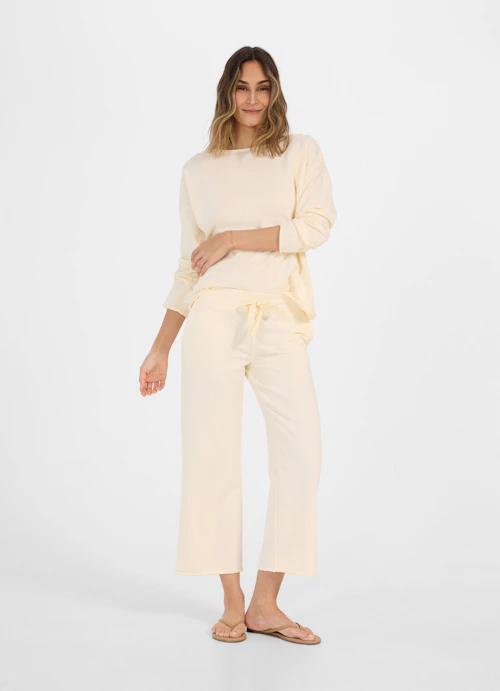 Loose Fit Sweater Sweater vanilla