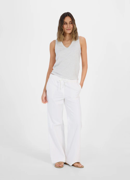 Regular Fit Tops Top grey melange