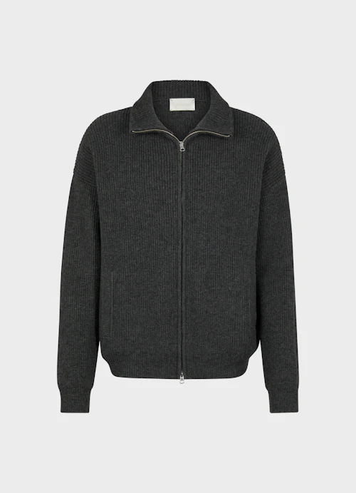 Casual Fit Strick Strick - Jacke anthra.mel.