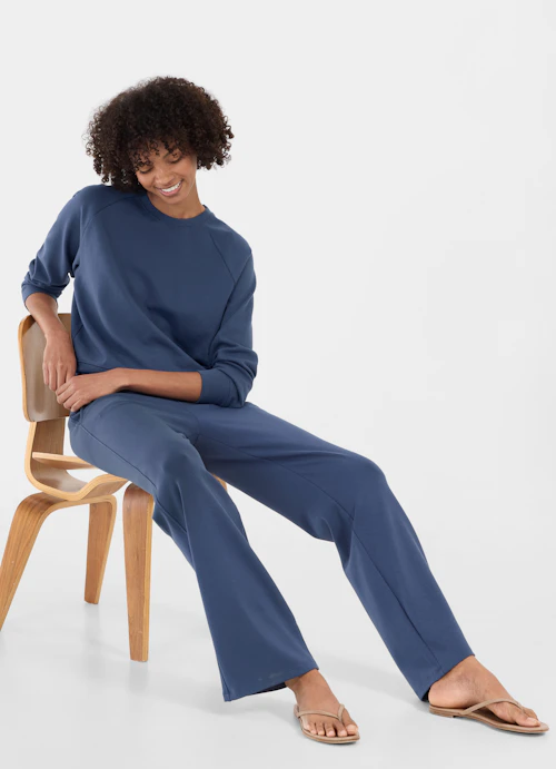 Boot Cut Sweatpants Wide Leg Fit - Sweatpants oceana