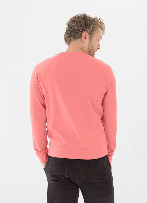 Casual Fit Sweater Sweatshirt fiery pink