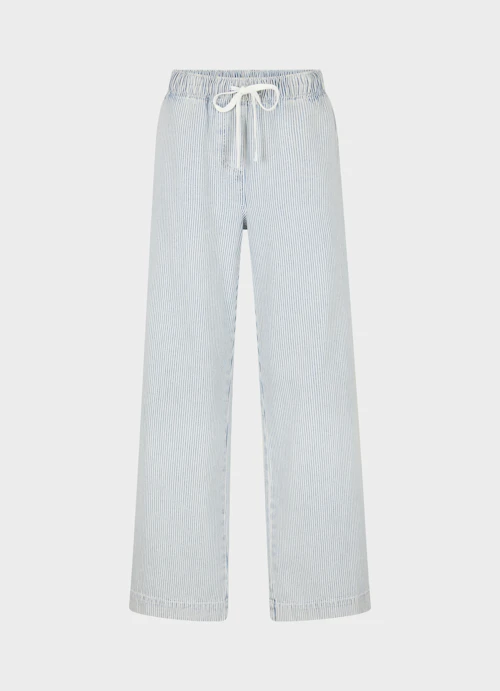 Casual Fit Pants Denim - Pants skylight blue