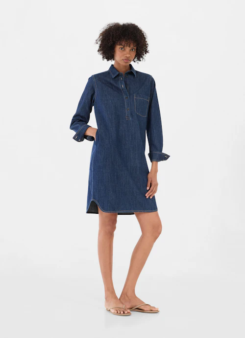 Casual Fit Dresses Denim - Dress navy