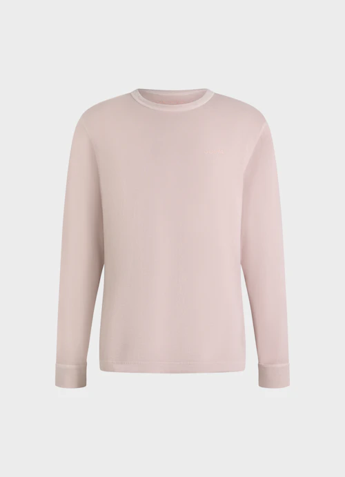 Casual Fit Long sleeve tops Jersey Longsleeve pale rose