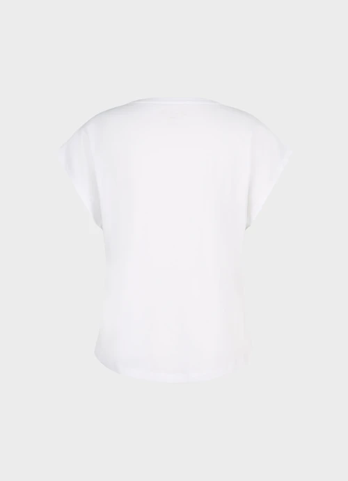 Casual Fit T-Shirts Sylt - T-Shirt white-navy