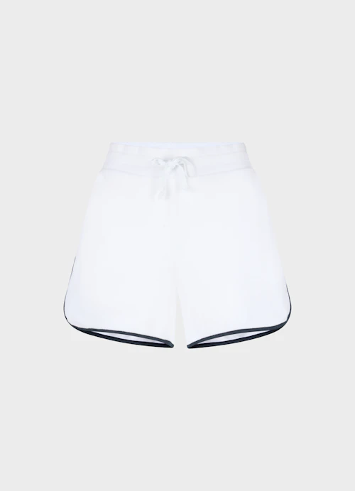 Short Length Shorts Terry Cloth - Shorts white