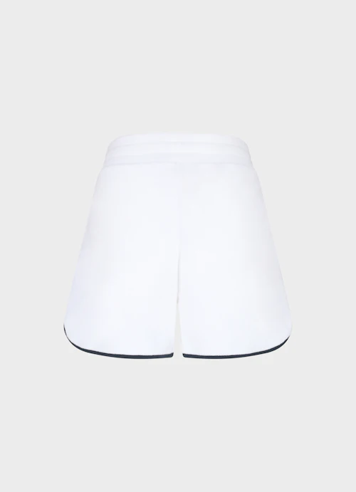 Short Length Shorts Terry Cloth - Shorts white