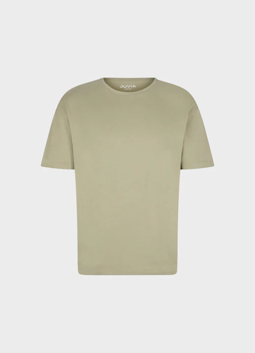Regular Fit T-shirts T-shirt l.green-khaki