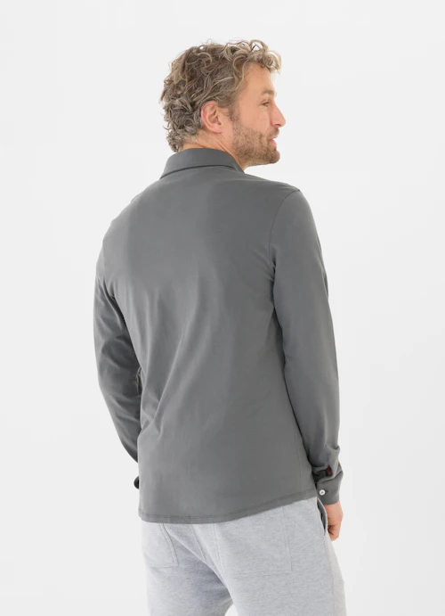 Regular Fit Shirts Jersey shirt smoke grey