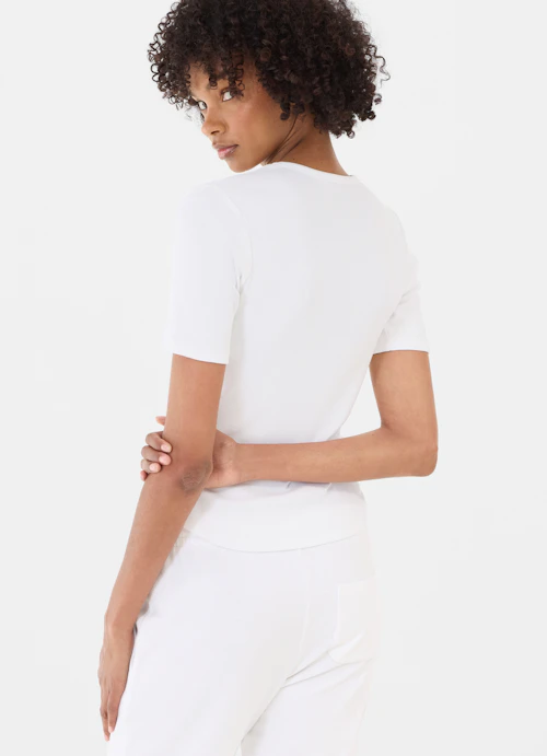 Slim Fit T-shirts T-Shirt white