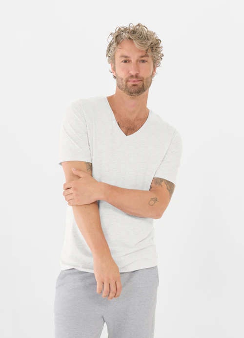 Regular Fit T-shirts T-shirt silver melange