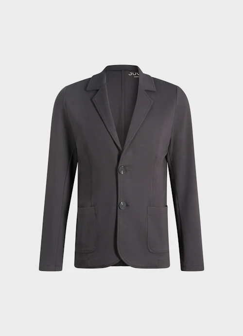 Regular Fit Jacken Blazer charcoal